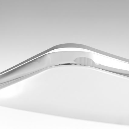 LED taklampa NEMO LED/36W/230V 50x50 cm blank krom