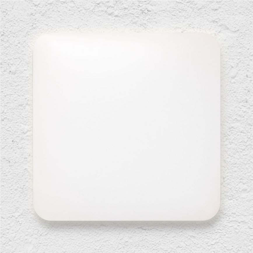 LED taklampa NEMO LED/36W/230V 50x50 cm blank krom