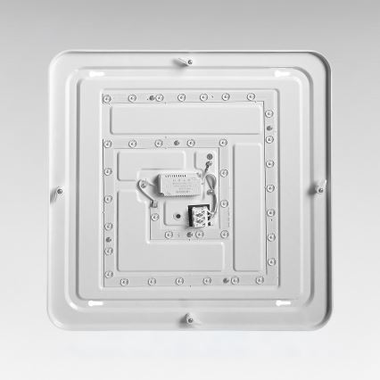 LED taklampa NEMO LED/36W/230V 50x50 cm blank krom