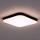 LED-taklampa NEMO LED/36W/230V 50x50 cm svart