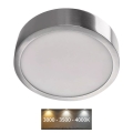 LED Taklampa NEXXO LED/12,5W/230V 3000/3500/4000K d. 17 cm krom