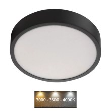 LED Taklampa NEXXO LED/21W/230V 3000/3500/4000K d. 22,5 cm svart