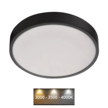 LED Taklampa NEXXO LED/28,5W/230V 3000/3500/4000K d. 30 cm svart