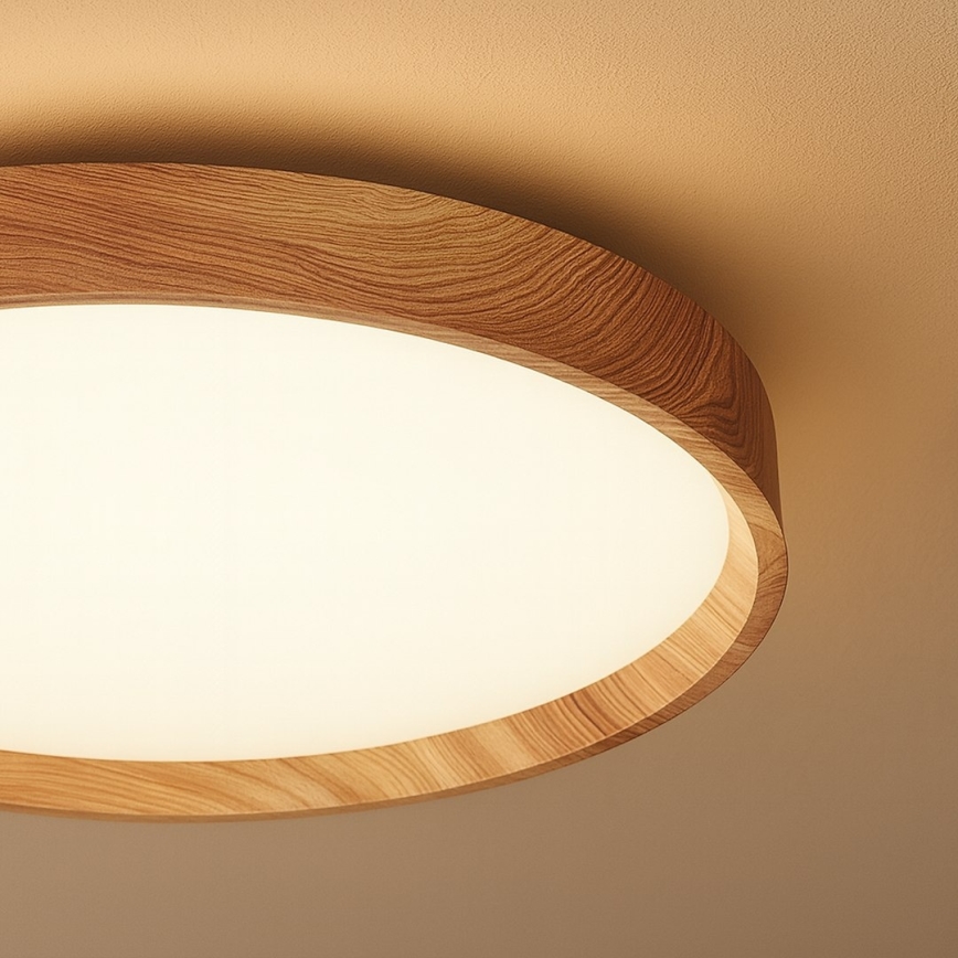 LED-taklampa ORINOKO LED/36W/230V Ø 48 cm beige
