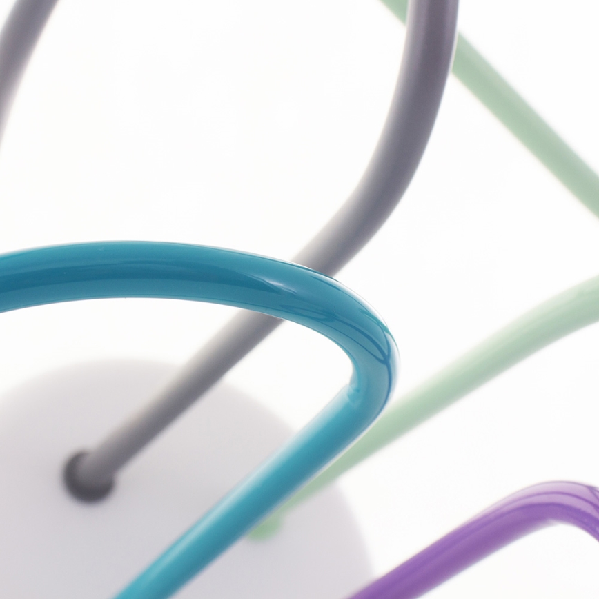 LED Takmonterad taklampa OXFORD 4xE27/10W/230V