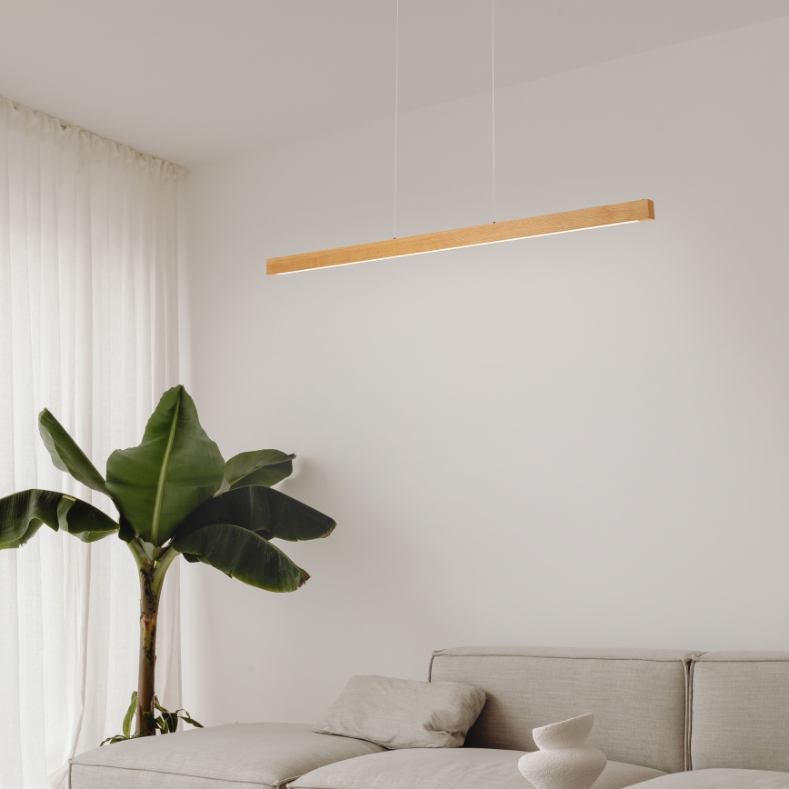 LED-taklampa på vajer VERDE LED/18W/230V 3000K 106 cm ek