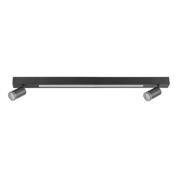 LED taklampa PARIS LED/24W/230V + 2xGU10/10W svart