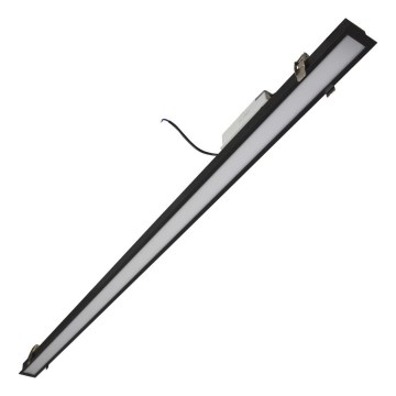LED taklampa REDOM LED/42W/230V 3000K 120 cm svart