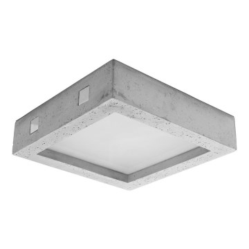 LED taklampa  RIZA LED/18W/230V konkret