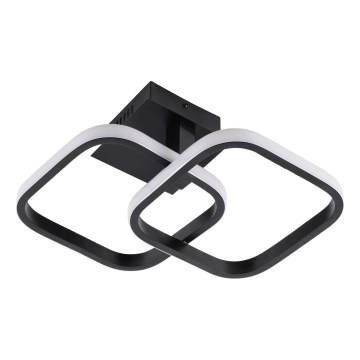 LED taklampa ROBERT LED/25W/230V 25x38 cm svart