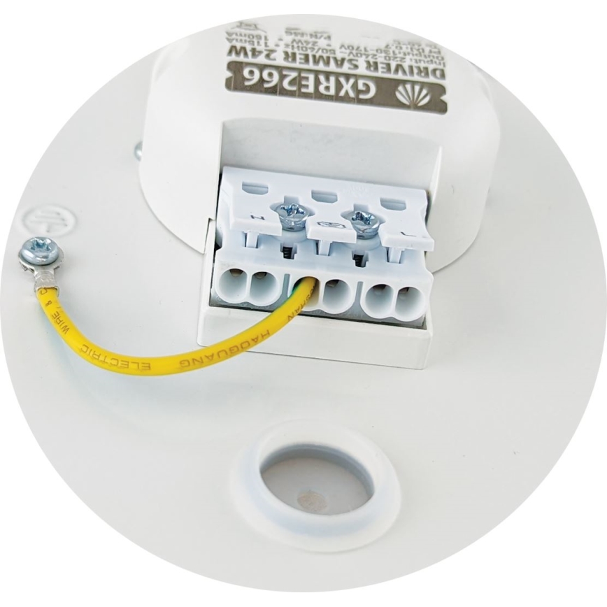 LED taklampa SAMER LED/24W/230V 4000K