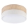 LED-taklampa SIRJA BOHO LED/20W/230V 4000K Ø 35 cm beige/krämvit