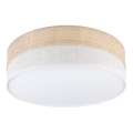 LED-taklampa SIRJA BOHO LED/36W/230V 4000K Ø 45 cm beige/krämfärgad
