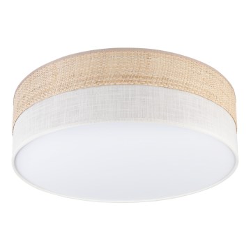 LED-taklampa SIRJA BOHO LED/36W/230V 4000K Ø 45 cm beige/krämfärgad
