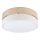LED taklampa SIRJA BOHO LED/36W/230V 4000K Ø 45 cm beige/krämvit