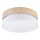 LED-taklampa SIRJA BOHO LED/36W/230V 4000K Ø 45 cm beige/vit