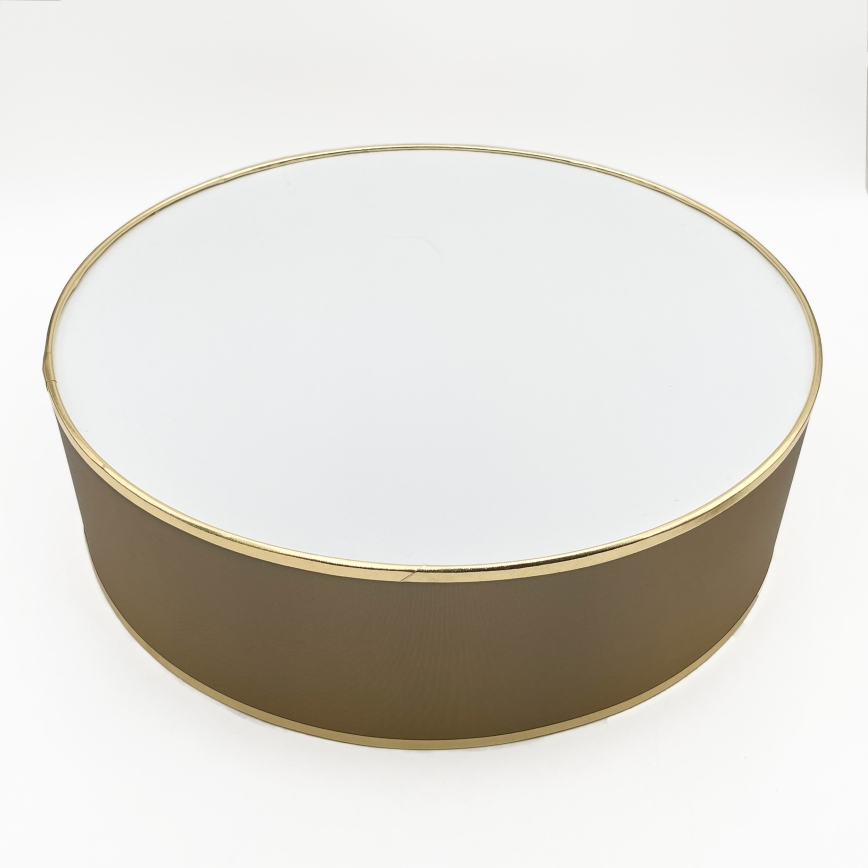 LED-taklampa SIRJA LED/20W/230V 4000K Ø 35 cm brun/guld