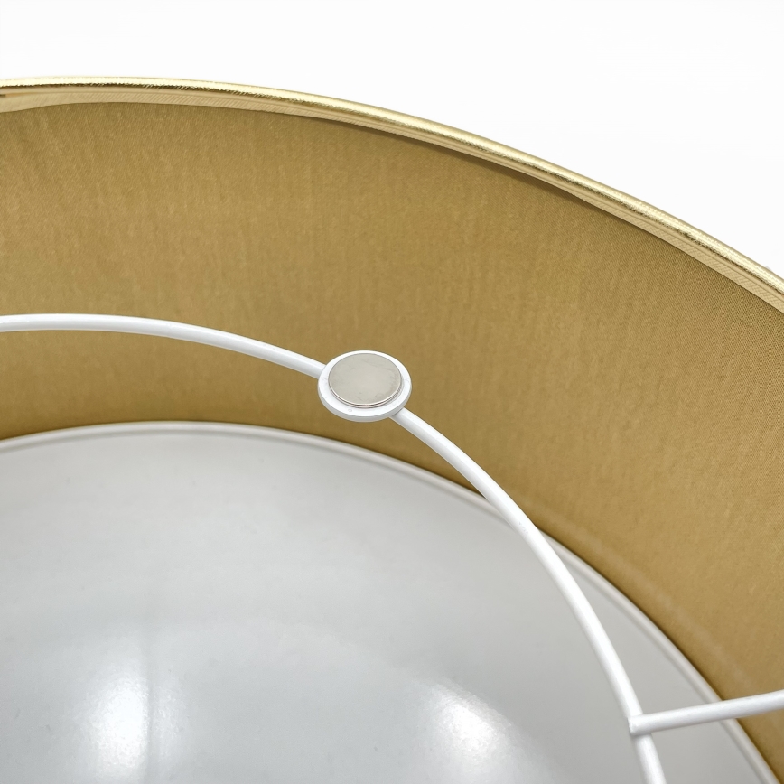 LED-taklampa SIRJA LED/20W/230V 4000K Ø 35 cm brun/guld