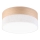 LED taklampa SIRJA WOOD LED/20W/230V diameter 35 cm vit/ek