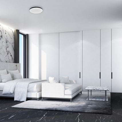 LED taklampa SLIMI LED/18W/230V IP40 svart