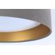 LED ljusreglerad taklampa SMART GALAXY LED/36W/230V diameter 55 cm 2700-6500K Wi-Fi Tuya grå/guld + fjärrkontroll