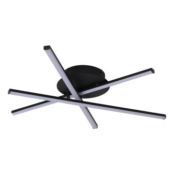 LED taklampa STICK LED/12W/230V svart