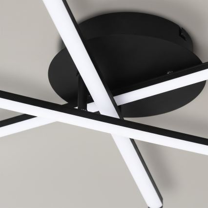 LED taklampa STICK LED/12W/230V svart