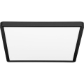 LED taklampa TERY LED/32W/230V 3000/4000/6000K 40x40 cm IP40 svart