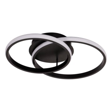 LED taklampa TITANO LED/12W/230V svart