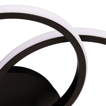 LED taklampa TITANO LED/12W/230V svart
