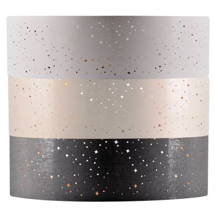 LED taklampa TULUZA LED/18W/230V diameter 32 cm brun