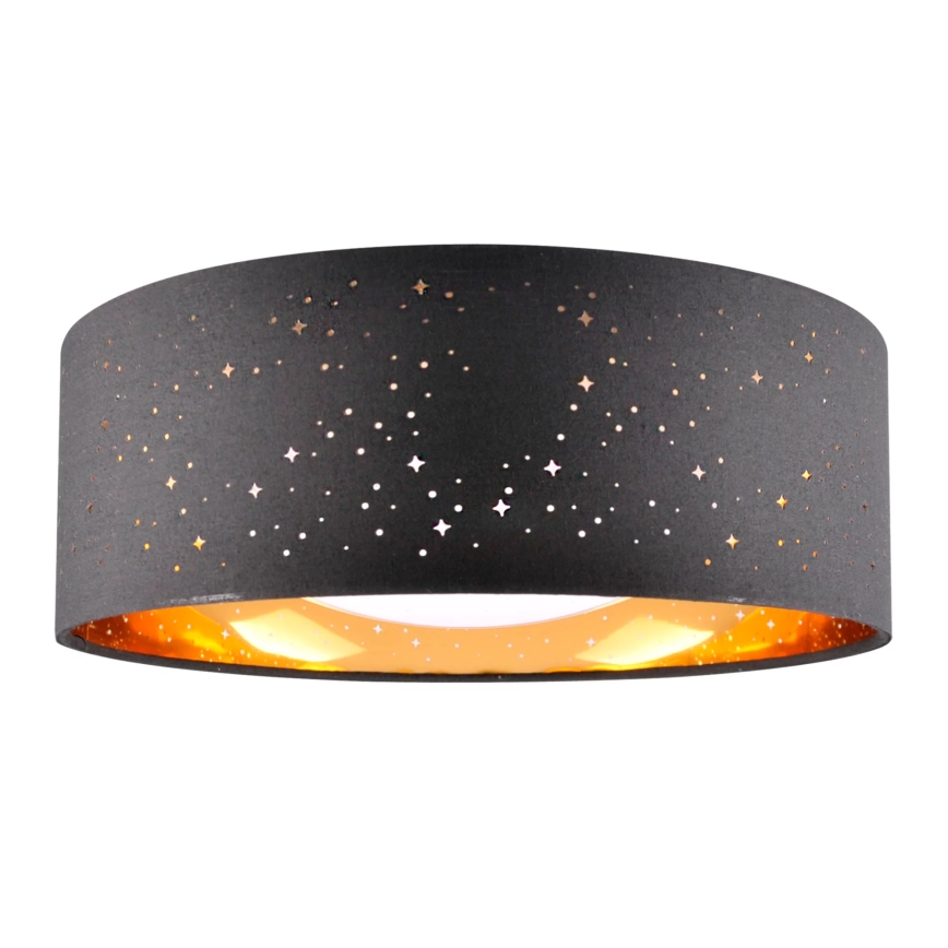 LED taklampa TULUZA LED/18W/230V diameter 32 cm svart