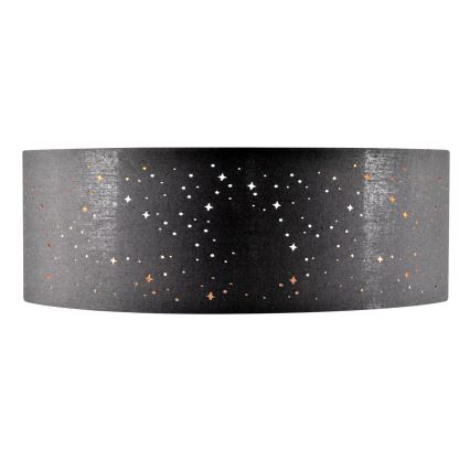 LED taklampa TULUZA LED/18W/230V diameter 32 cm svart