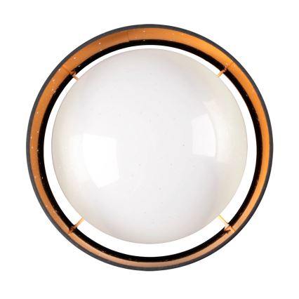 LED taklampa TULUZA LED/24W/230V diameter 40 cm svart