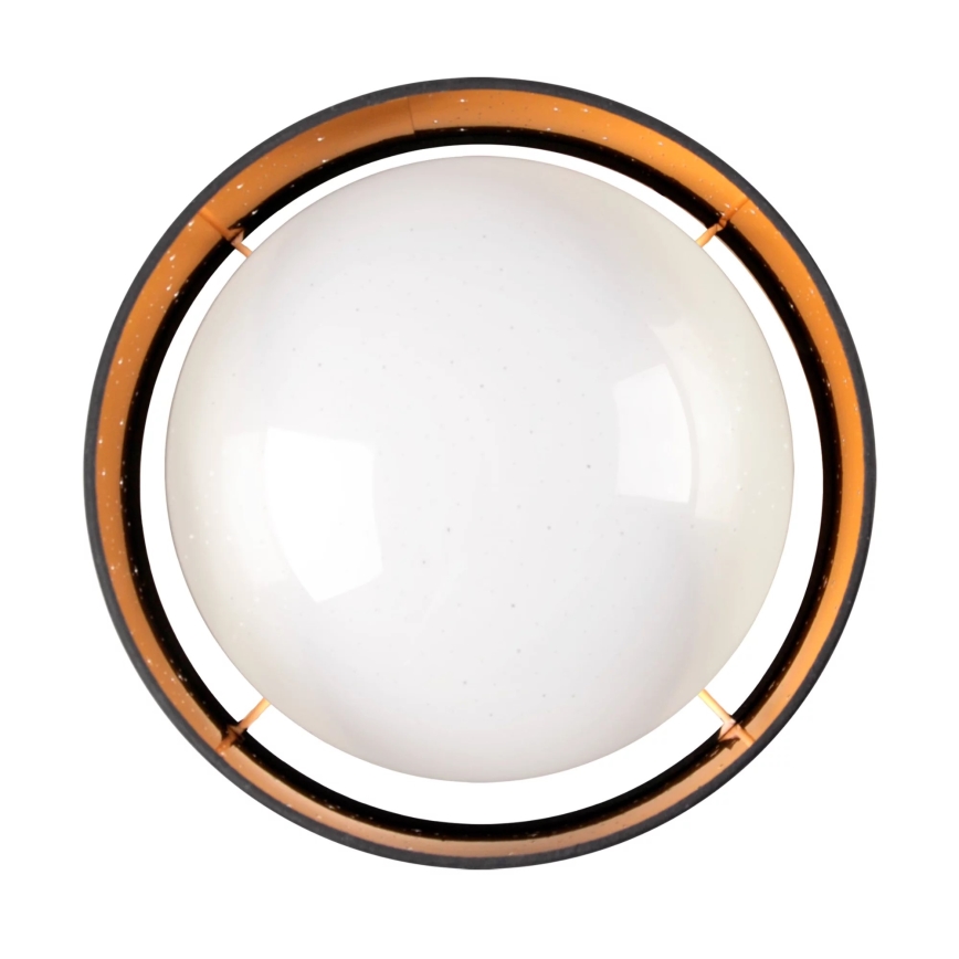 LED taklampa TULUZA LED/24W/230V diameter 40 cm svart