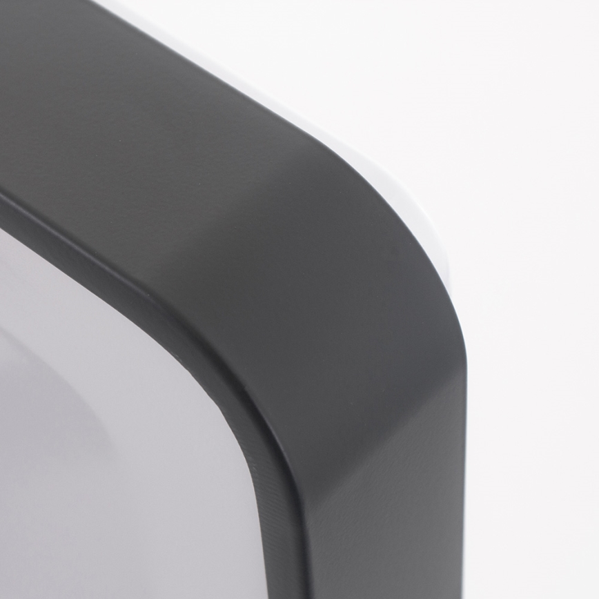 LED taklampa WILTON LED/24W/230V 37,5x37,5 cm antracit