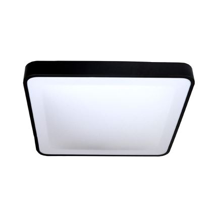 LED taklampa WILTON LED/24W/230V 37,5x37,5 cm svart