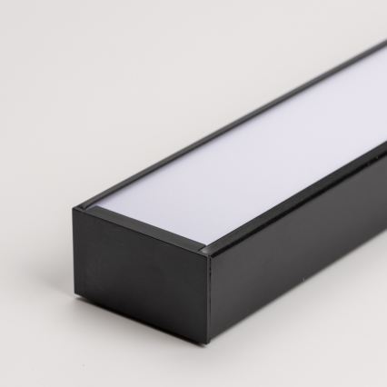 LED taklampa ytmonterad/pendel CYNIDECO LED/12W/230V 4000K svart