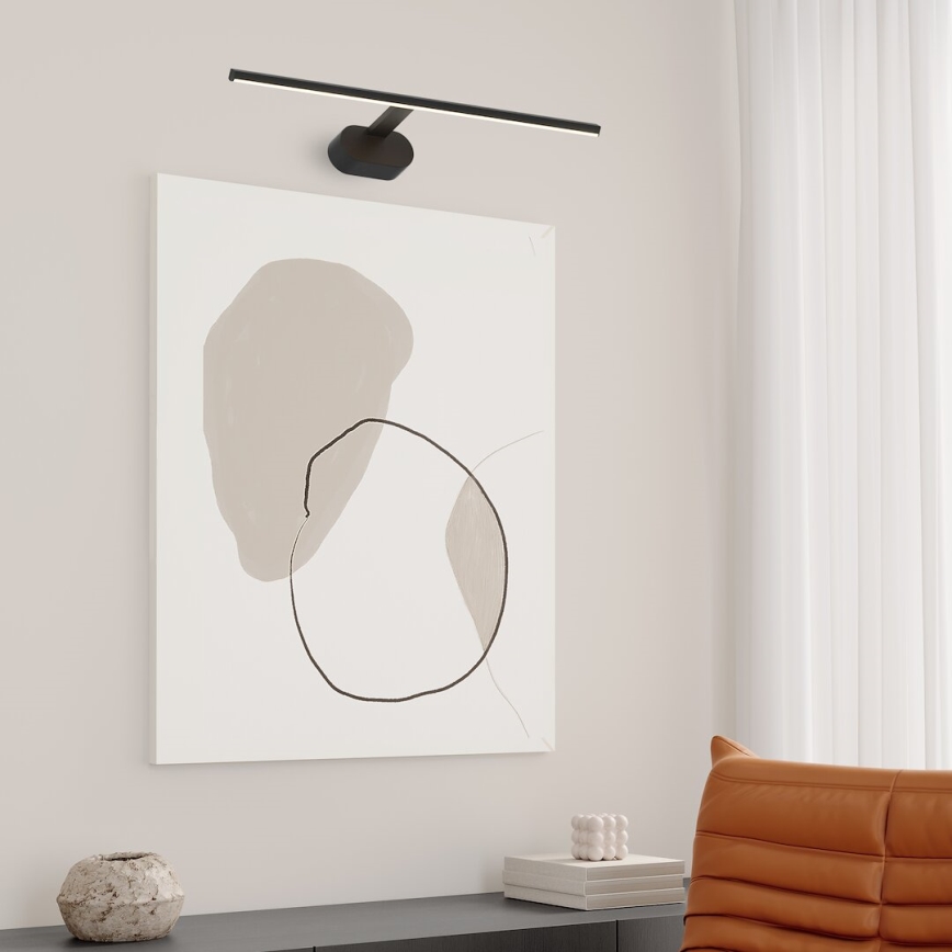 LED tavelbelysning PRADO LED/11W/230V svart