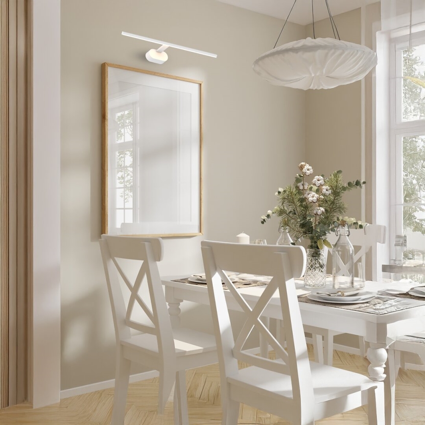 LED tavelbelysning PRADO LED/11W/230V vit