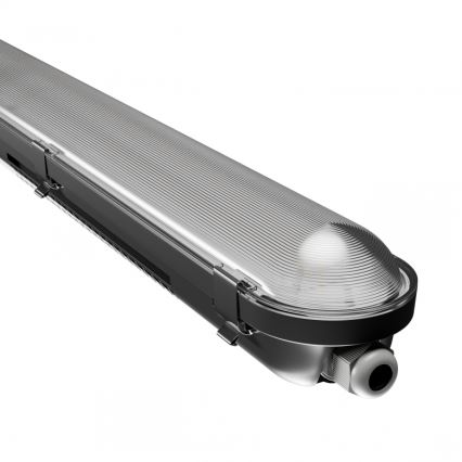 LED teknisk lysrörsarmatur LIMEA GIGANT PRO LED/20/26/33/40W/230V 4000K IK10 IP66 120 cm svart