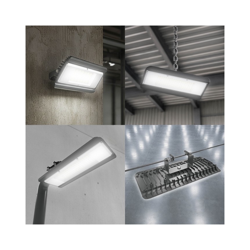 LED teknisk armatur 4 i 1 MULTILUXO LED/200W/230V 4000K IP65 42 cm