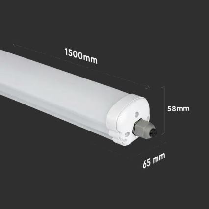 LED Teknisk lysrörsarmatur G-SERIES LED/48W/230V 4000K 150cm IP65