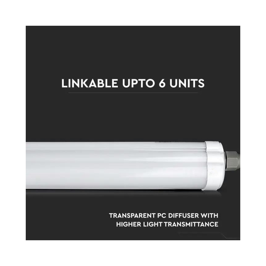 LED Teknisk lysrörsarmatur G-SERIES LED/48W/230V 6500K 150cm IP65