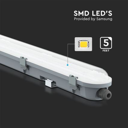 LED Teknisk lysrörsarmatur M-SERIES LED/48W/230V 4000K 150cm IP65