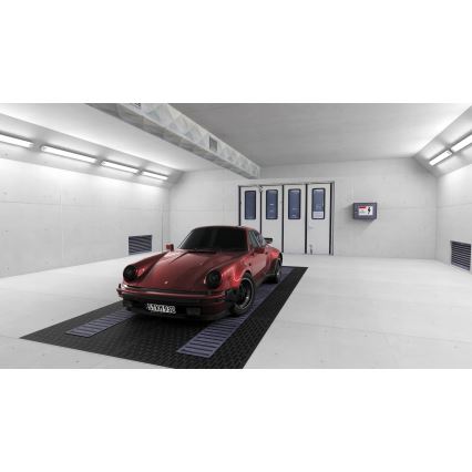 LED teknisk lysrörsarmatur T8 1xG13/20W/230V 4000K 120 cm IP65 vit