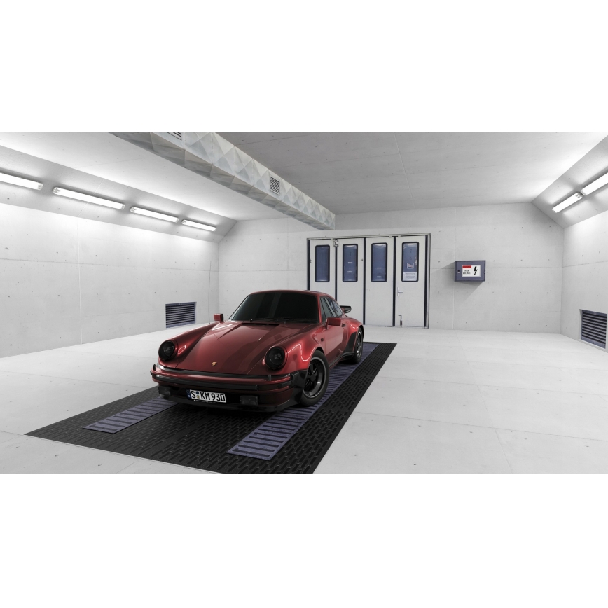 LED teknisk lysrörsarmatur T8 1xG13/20W/230V 4000K 120 cm IP65 vit