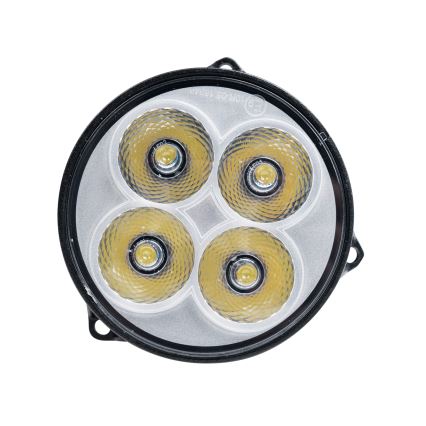 LED Traktor strålkastare BLACK LED/20W/10-30V IP69 5700K rund