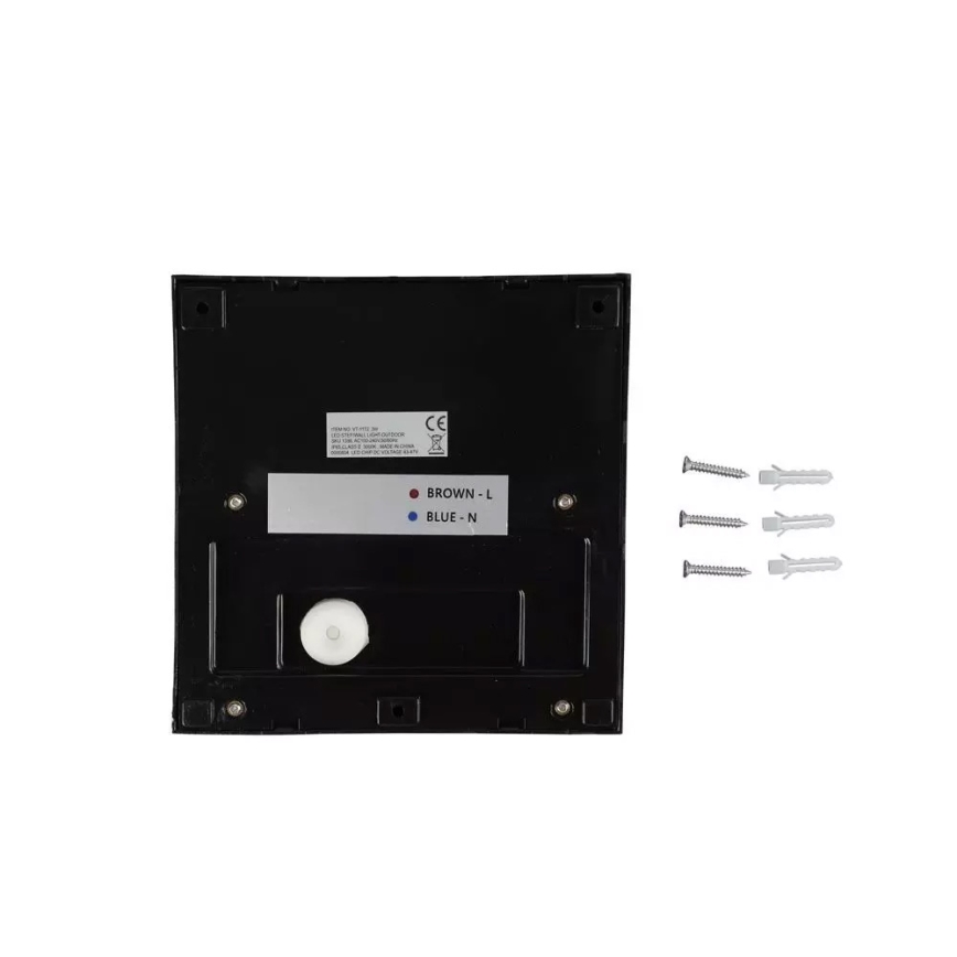 LED-trapparmatur LED/3W/230V 3000K IP65