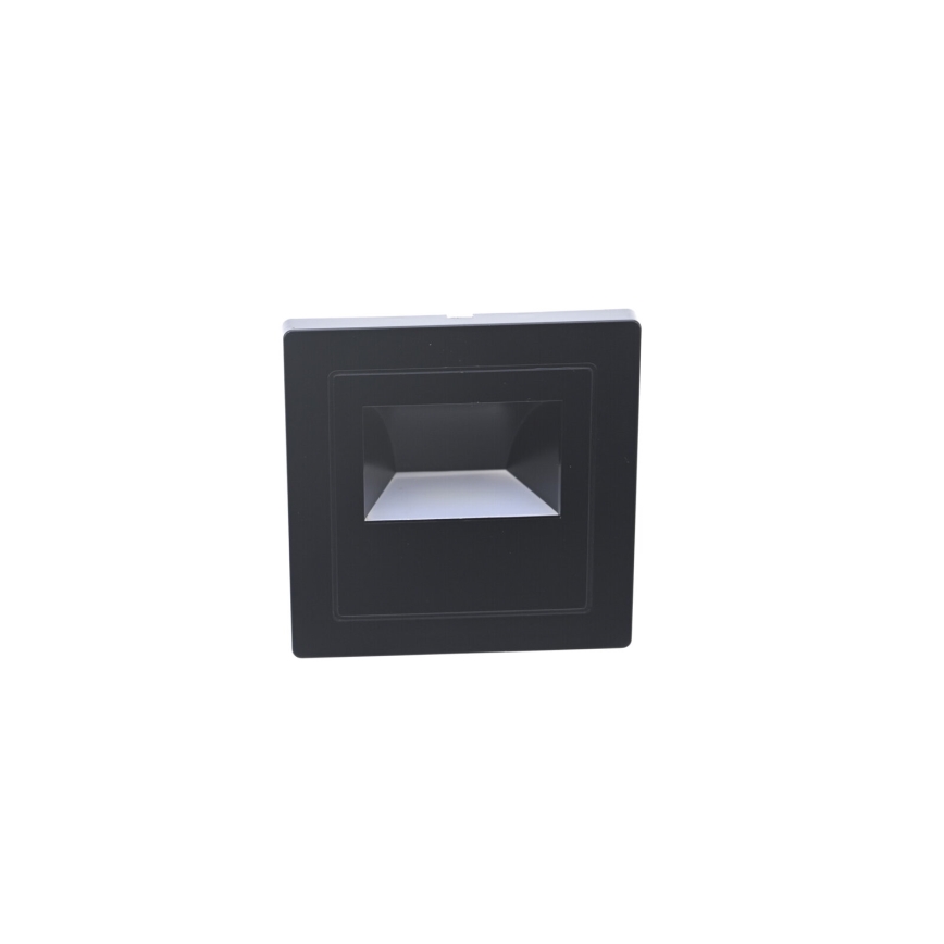 LED trapparmatur LED/3W/230V 3000K svart
